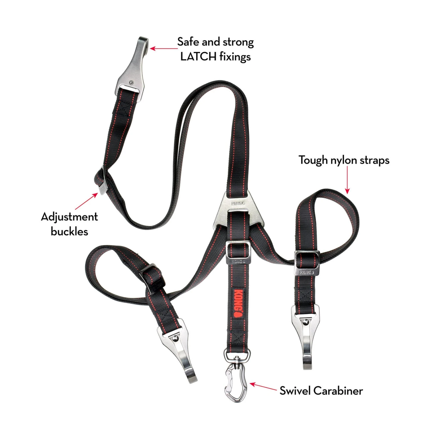 KONG Travel Ultimate Safety Tether 3 KONG Travel Ultimate Safety Tether - Image 3