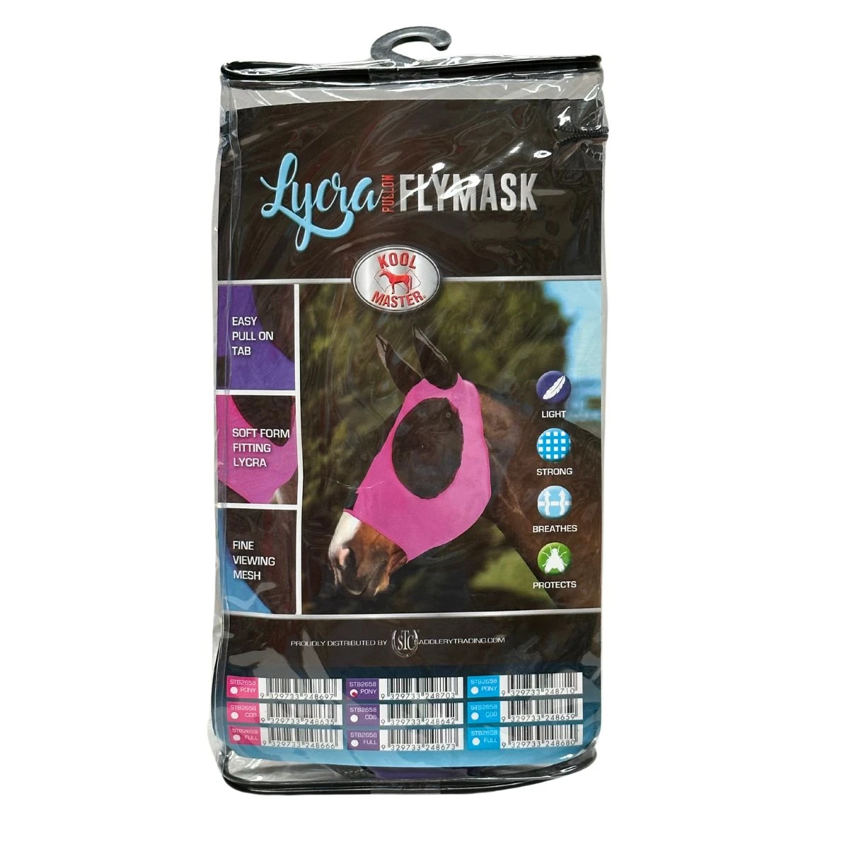 Koolmaster Lycra Pull-On FlyMask 2 Koolmaster Lycra Pull-On FlyMask - Image 2