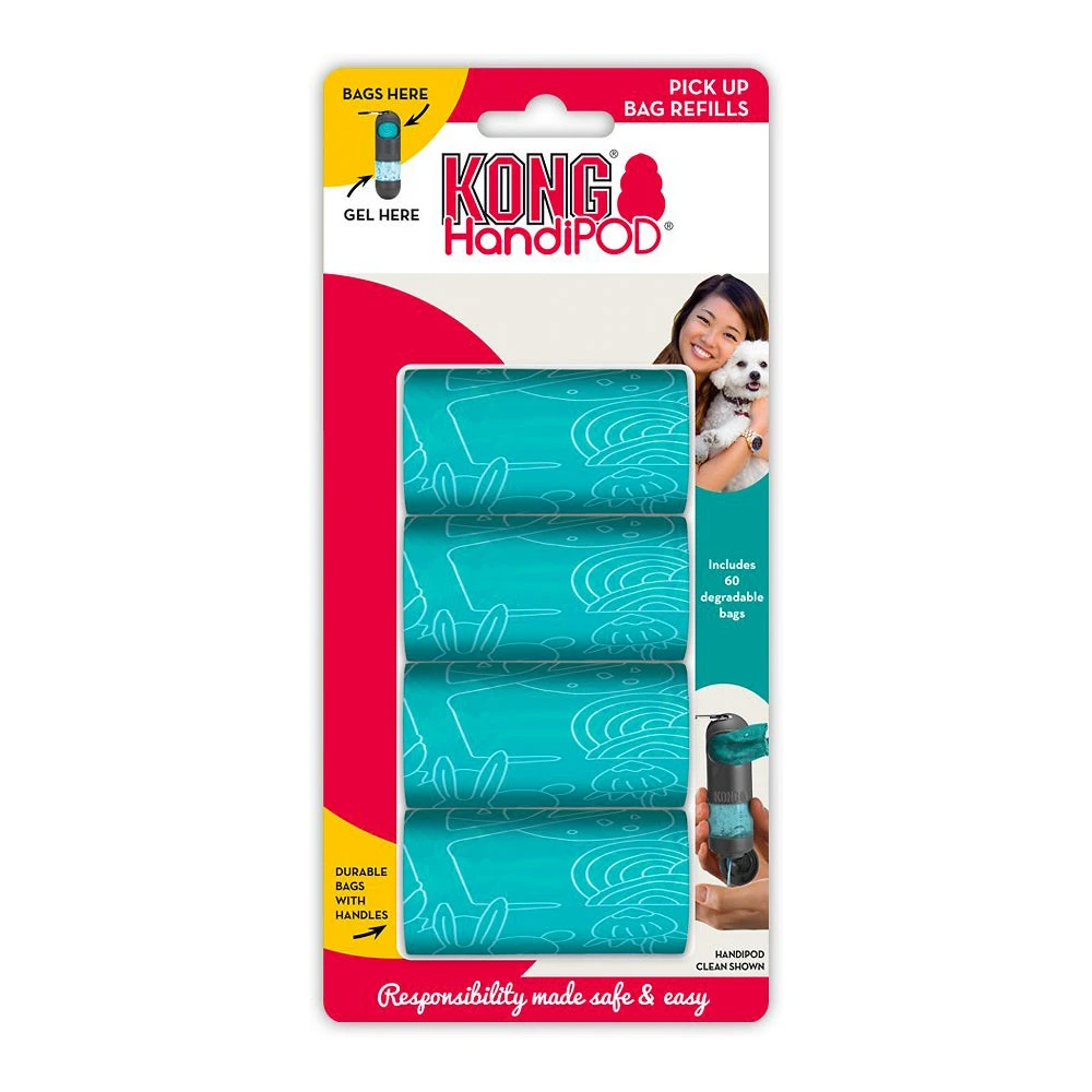 KONG HandiPOD Clean Pick Up Bags Refill Pack 1 KONG HandiPOD Clean Pick Up Bags Refill Pack