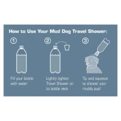 Kurgo Mud Dog Travel Shower 8 Kurgo Mud Dog Travel Shower -Vetn Pet Direct Store kurgo mud dog shower media 03