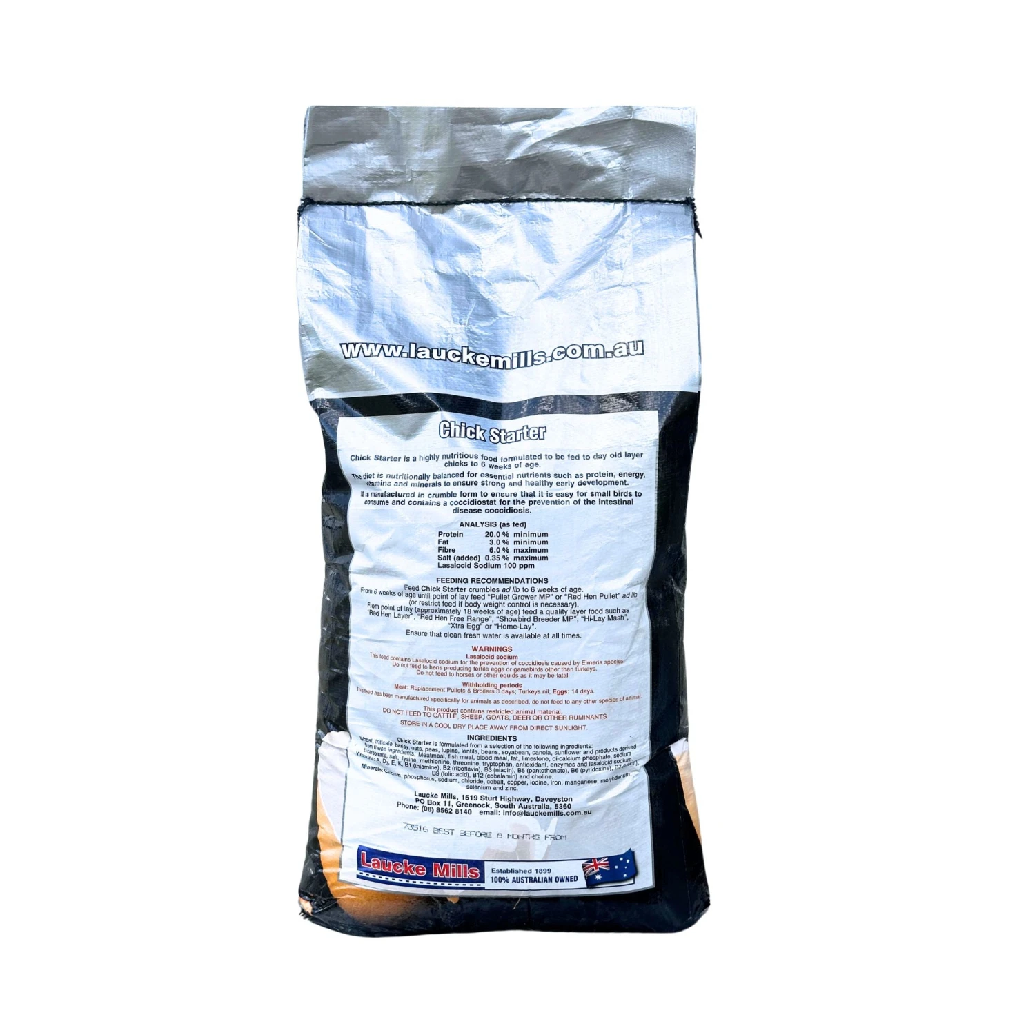 Laucke Chick Starter Crumble 20kg 2 Laucke Chick Starter Crumble 20kg - Image 2