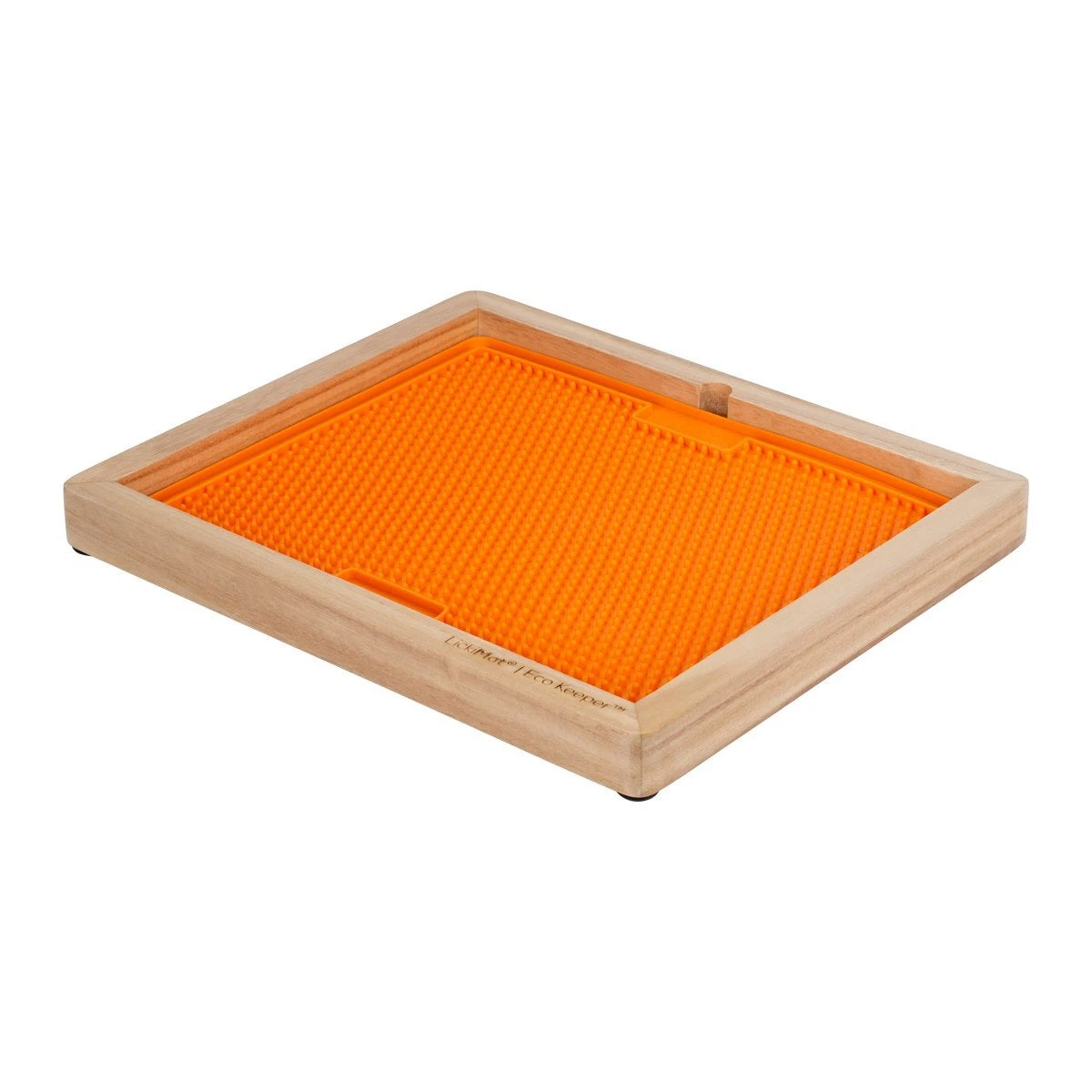 Lickimat Wooden Eco Slow Feeder Keeper For X-Large Lick Mats 3 Lickimat Wooden Eco Slow Feeder Keeper For X-Large Lick Mats - Image 3