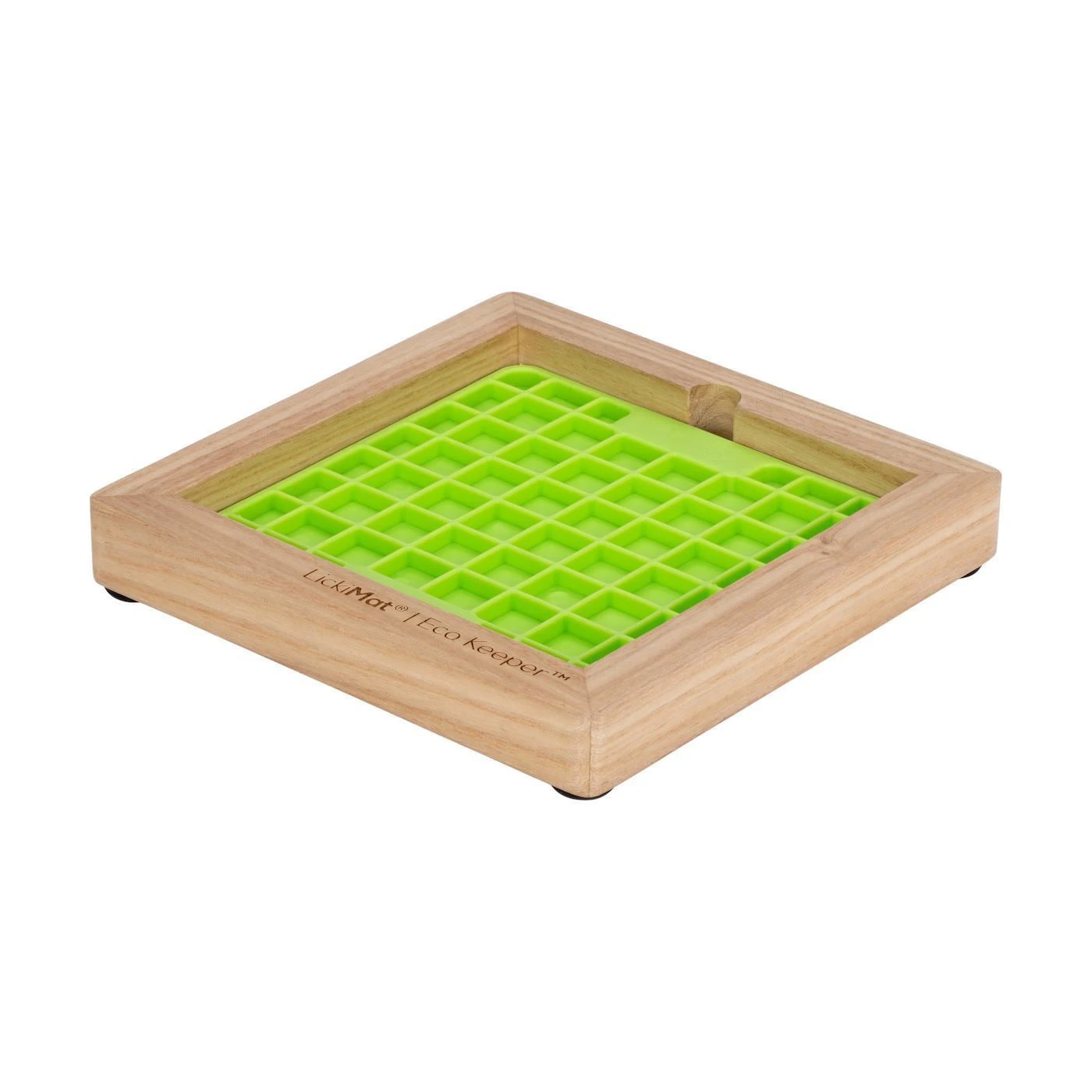 Lickimat Wooden Eco Slow Feeder Keeper For Mini Lick Mats 3 Lickimat Wooden Eco Slow Feeder Keeper For Mini Lick Mats - Image 3