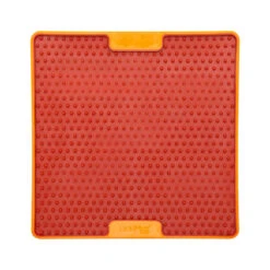 LickiMat Tuff Pro Soother 6 LickiMat Tuff Pro Soother -Vetn Pet Direct Store lickimat soother orange