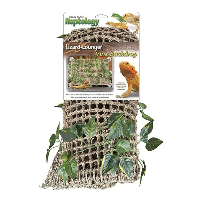Penn-Plax Reptology Lizard Lounger With Vines 1 Penn-Plax Reptology Lizard Lounger With Vines