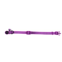 Scream Reflective Adjustable Nylon Cat Collar 15 Scream Reflective Adjustable Nylon Cat Collar -Vetn Pet Direct Store loud purple cat collar 2