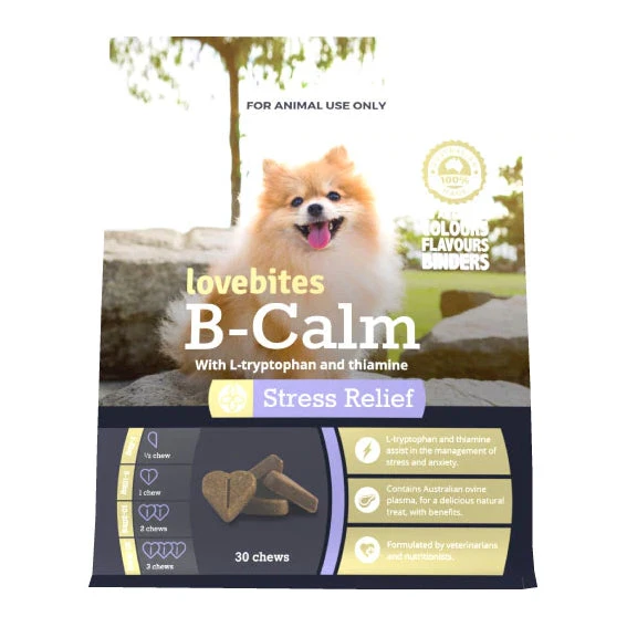 Lovebites B-Calm Stress Relief Chews For Dogs 4 Lovebites B-Calm Stress Relief Chews For Dogs - Image 4