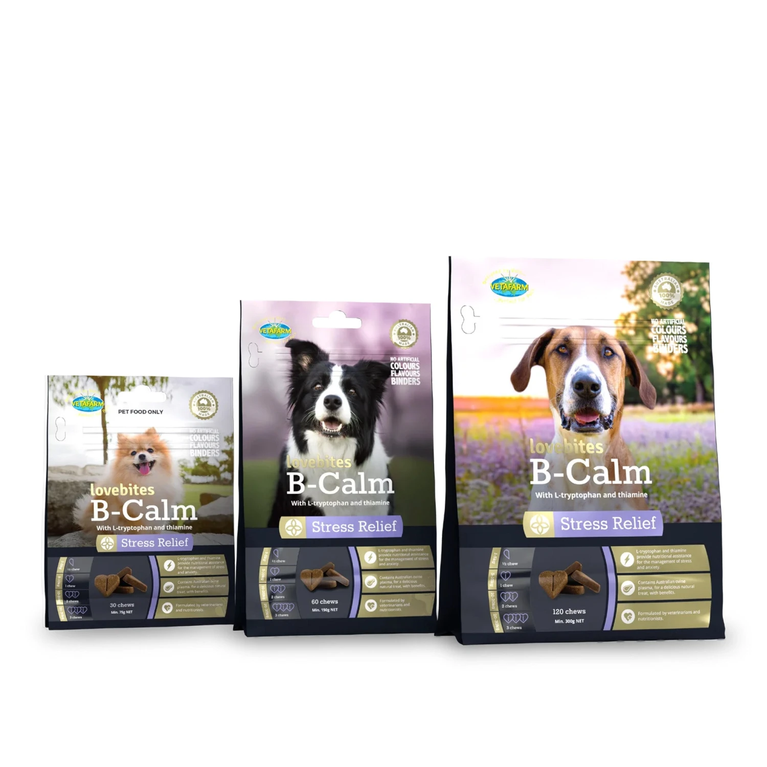Lovebites B-Calm Stress Relief Chews For Dogs 1 Lovebites B-Calm Stress Relief Chews For Dogs