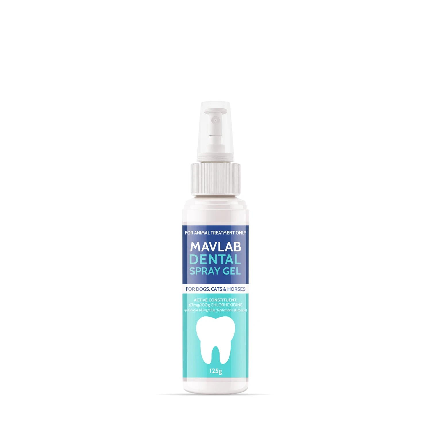 Mavlab Dental Spray Gel For Dogs, Cats & Horses 125g 1 Mavlab Dental Spray Gel For Dogs, Cats & Horses 125g