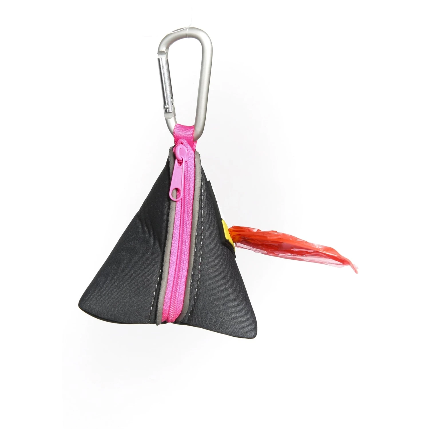 Max & Molly Neoprene Poop Bag Holder Triangle 5 Max & Molly Neoprene Poop Bag Holder Triangle - Image 5
