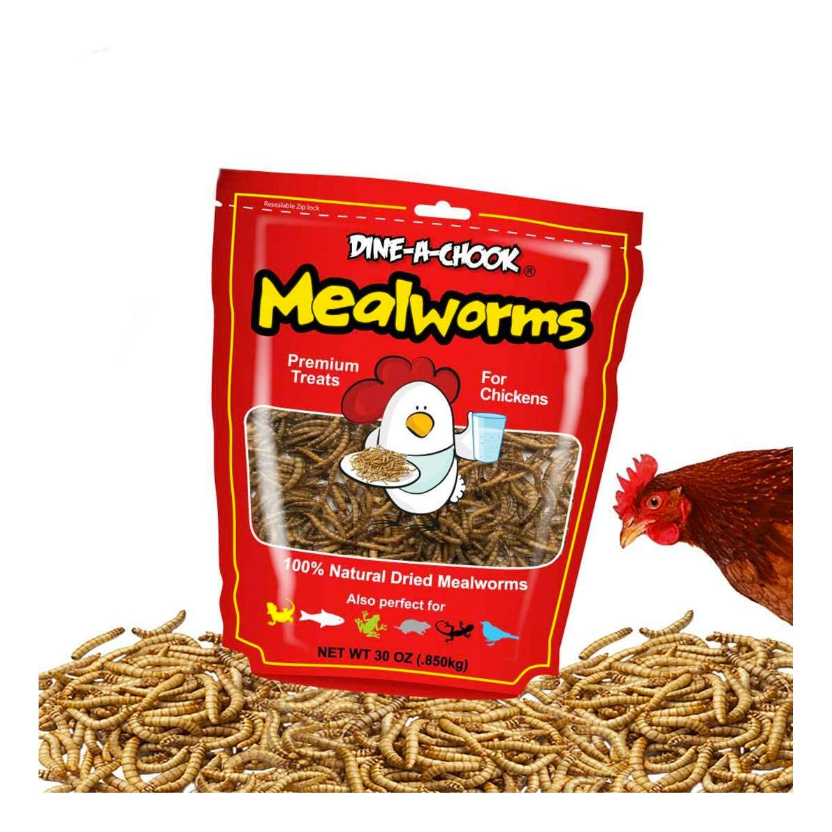 Dine-A-Chook Dried Mealworms 1 Dine-A-Chook Dried Mealworms
