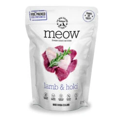 Meow Freeze Dried Cat Bites - Lamb & Hoki50g