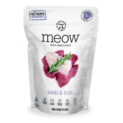 Meow Freeze Dried Cat Food - Lamb & Hoki280g
