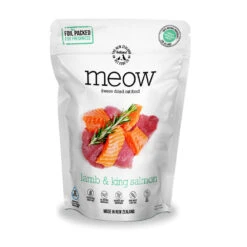 Meow Freeze Dried Cat Food - Lamb & KingSalmon280g
