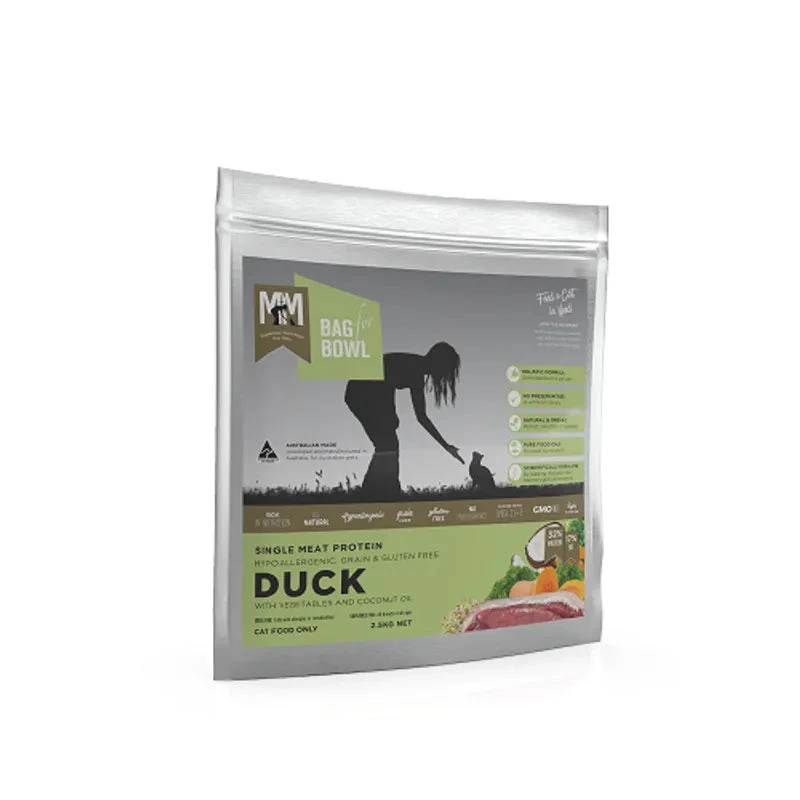 MfM (Meals For Mutts) Duck Single Protein Grain & Gluten Free Cat Food 2.5kg 1 MfM (Meals For Mutts) Duck Single Protein Grain & Gluten Free Cat Food 2.5kg