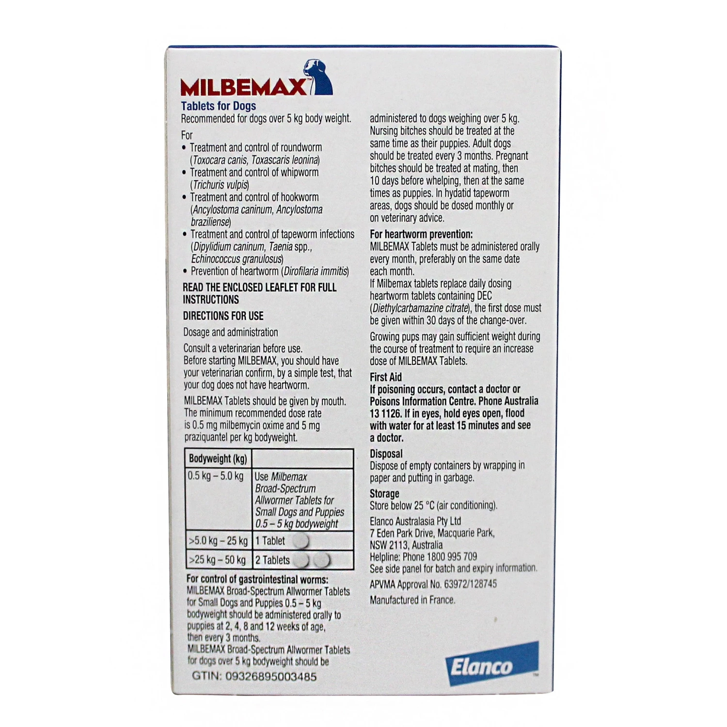 Milbemax Broad Spectrum Wormer For Dogs - Value Bundles 5 Milbemax Broad Spectrum Wormer For Dogs - Value Bundles - Image 5