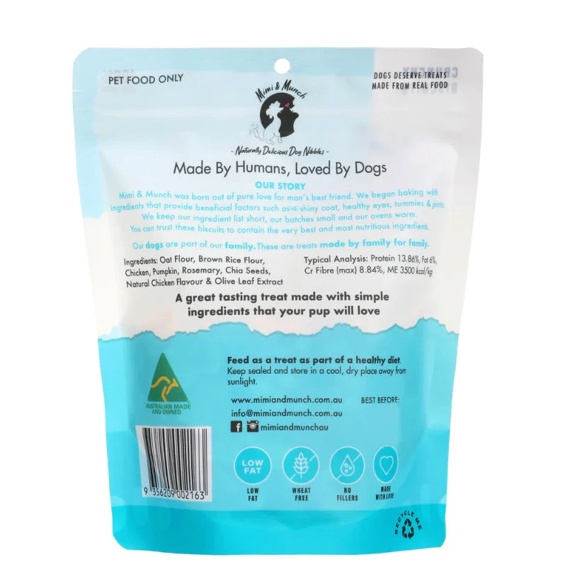 Mimi & Munch Wheat Free Roast Chicken Treats 180g 2 Mimi & Munch Wheat Free Roast Chicken Treats 180g - Image 2
