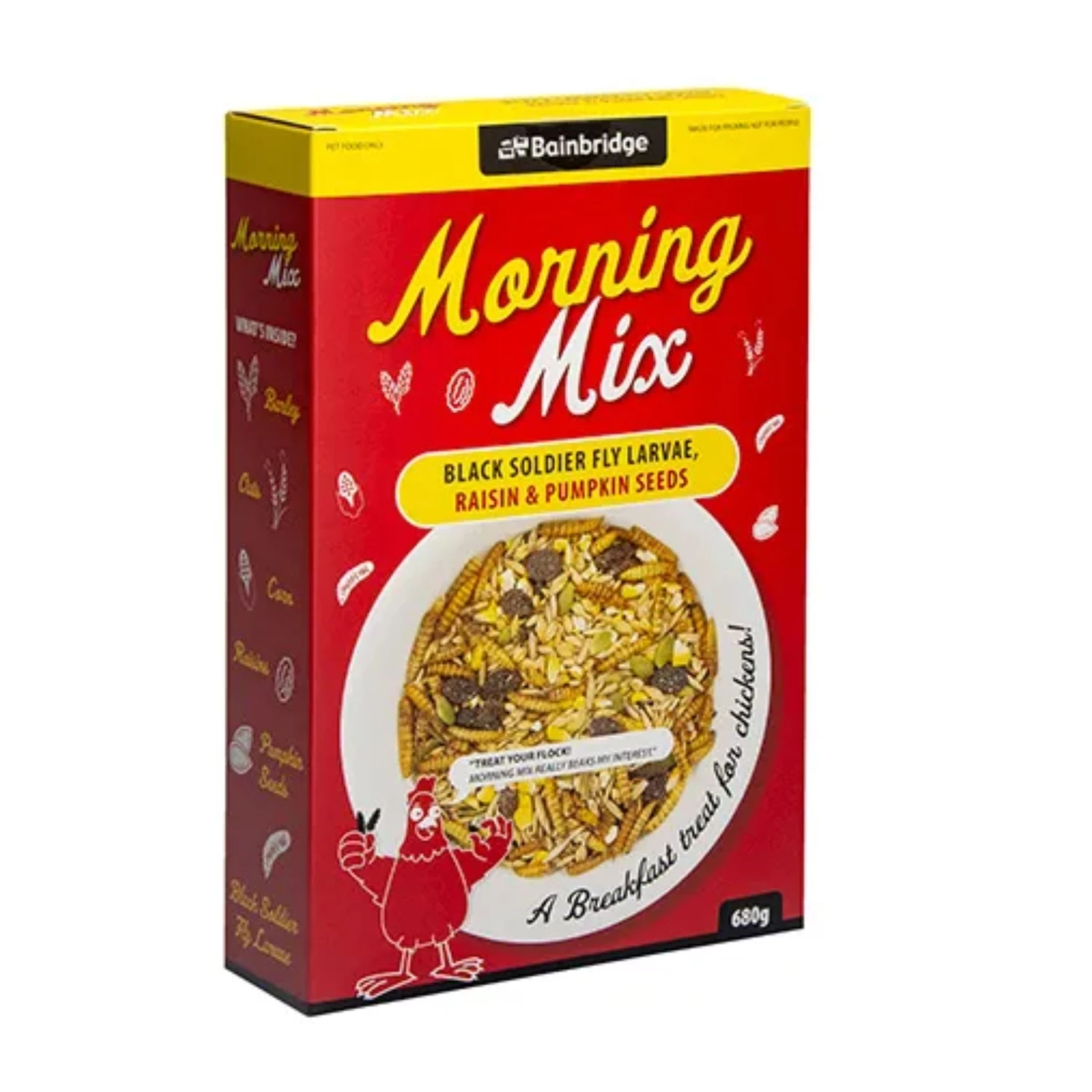 Morning Mix - Black Soldier Fly Larvae, Raisin & Pumpkin Seeds 680g 1 Morning Mix - Black Soldier Fly Larvae, Raisin & Pumpkin Seeds 680g
