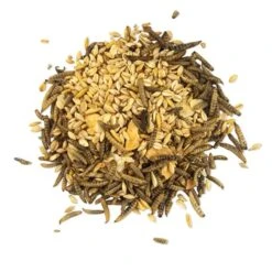 Morning Mix - Black Soldier Fly Larvae, Banana & Almonds 5 Morning Mix - Black Soldier Fly Larvae, Banana & Almonds -Vetn Pet Direct Store morning mix yellow 3