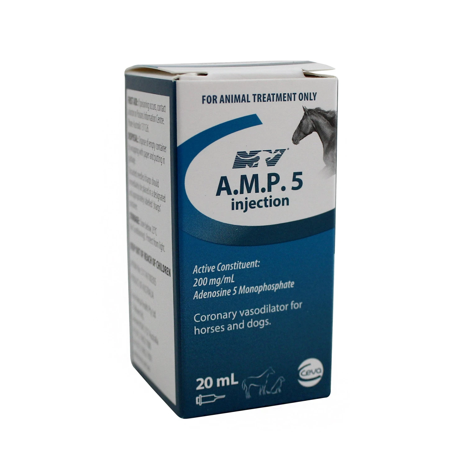 CEVA AMP-5 Injection For Horses & Dogs 20ml 1 CEVA AMP-5 Injection For Horses & Dogs 20ml