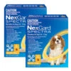 NexGard Spectra Chews For Small Dogs 3.6-7.5kg - 12 Pack Value Bundle