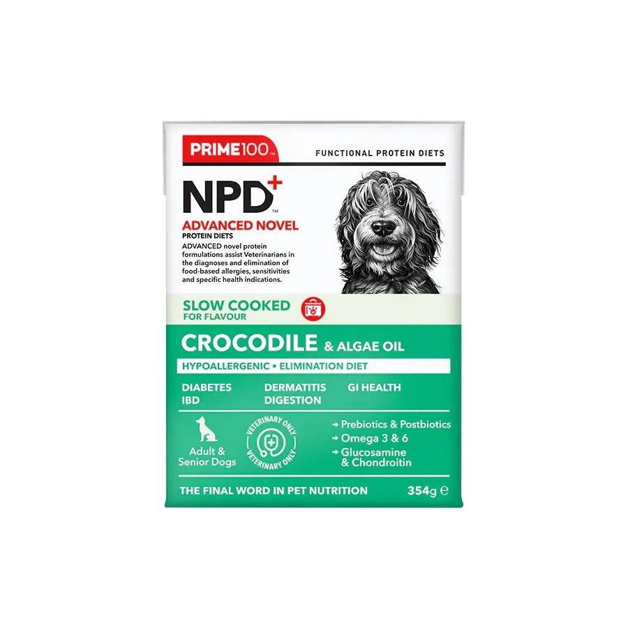 Prime100 NPD Slow Cooked Crocodile & Algae Oil 354g 2 Prime100 NPD Slow Cooked Crocodile & Algae Oil 354g - Image 2