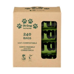 Oh Crap Compostable Dog Poop Bags 12 Oh Crap Compostable Dog Poop Bags -Vetn Pet Direct Store oh crap 240bags