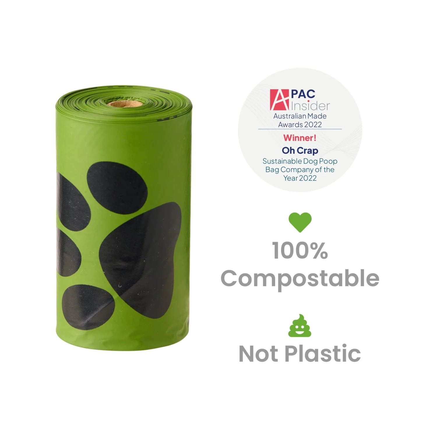 Oh Crap Compostable Dog Poop Bags 7 Oh Crap Compostable Dog Poop Bags - Image 7