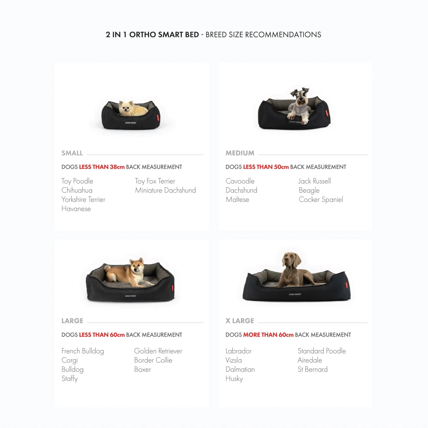 EzyDog 2 In 1 Ortho Smart Dog Bed 7 EzyDog 2 In 1 Ortho Smart Dog Bed - Image 7