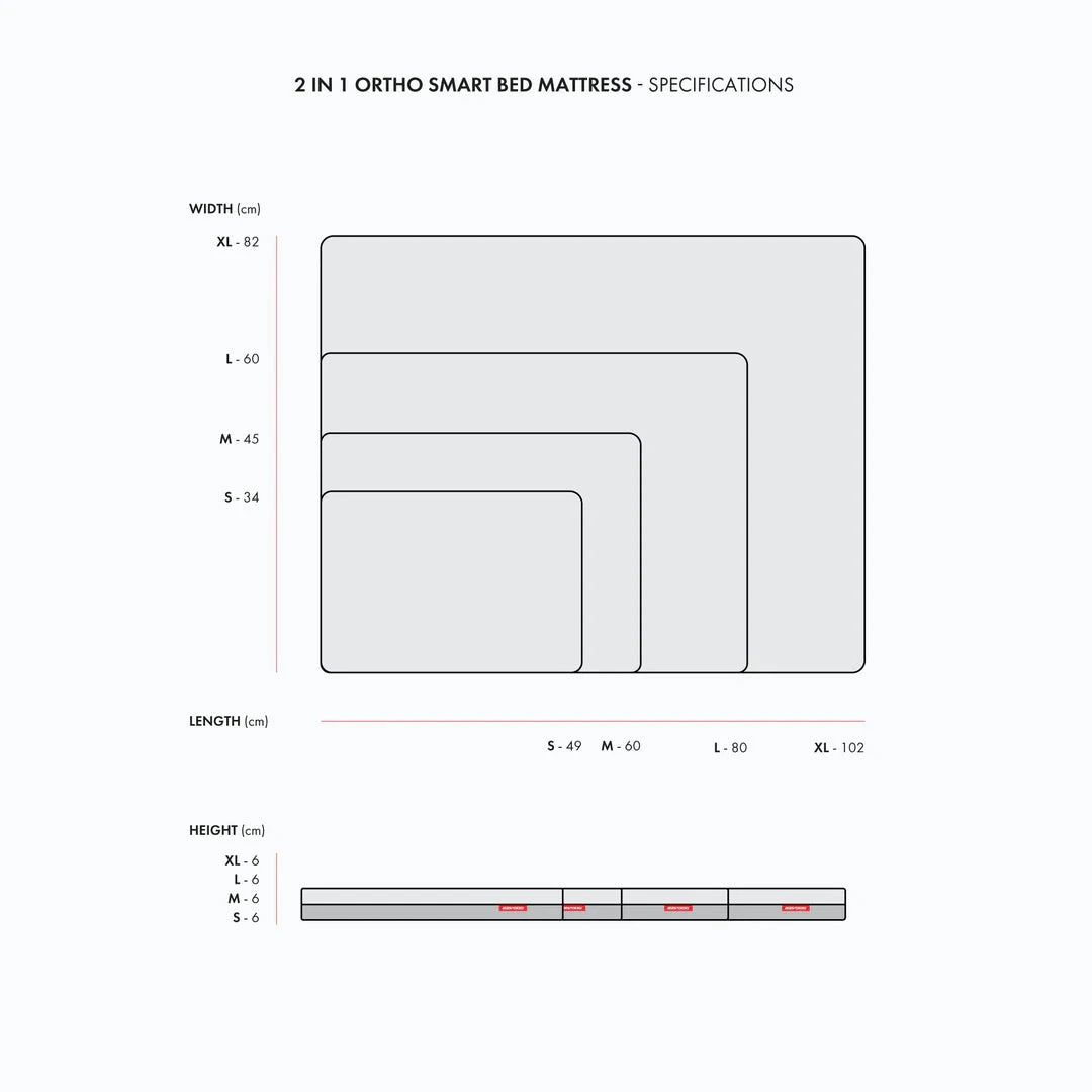 EzyDog 2 In 1 Ortho Smart Dog Bed 8 EzyDog 2 In 1 Ortho Smart Dog Bed - Image 8