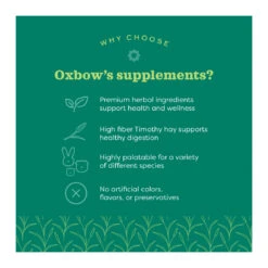 Oxbow Natural Science Joint Support 120g -Vetn Pet Direct Store ox joint support details