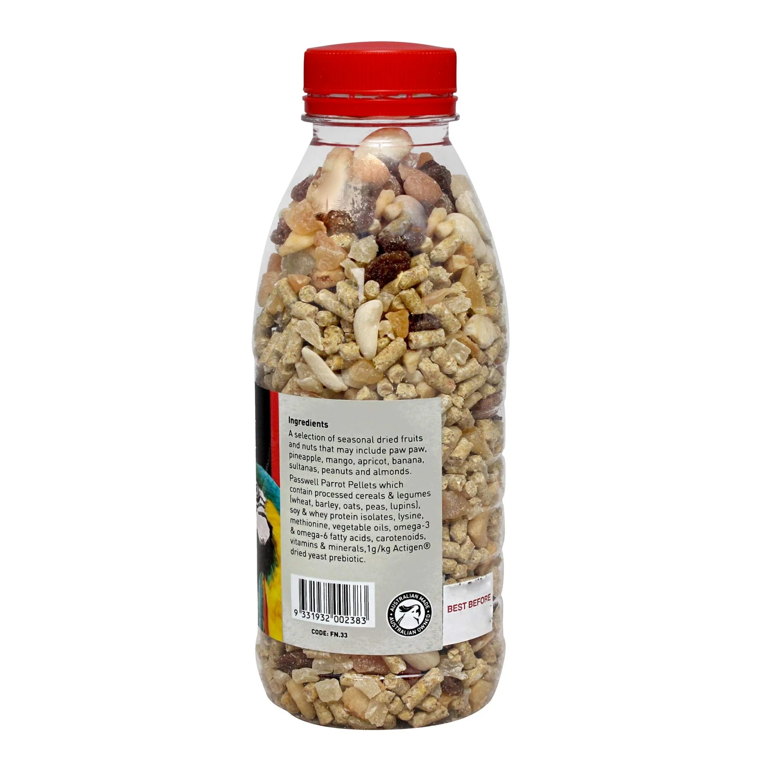 Passwell Fruit & Nut Treat For Birds 4 Passwell Fruit & Nut Treat For Birds - Image 4