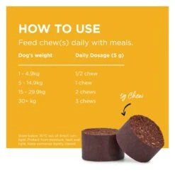 PAW Complete Calm Chews For Dogs 300g 12 PAW Complete Calm Chews For Dogs 300g -Vetn Pet Direct Store paw complete calm usage