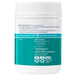 PAW DigestiCare Pre + Probiotic Support 143g 7 PAW DigestiCare Pre + Probiotic Support 143g -Vetn Pet Direct Store paw digesticare side