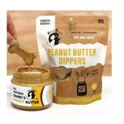 Mimi & Munch Wheat Free Peanut Butter Dippers 180g 5 Mimi & Munch Wheat Free Peanut Butter Dippers 180g -Vetn Pet Direct Store pb dippers 2