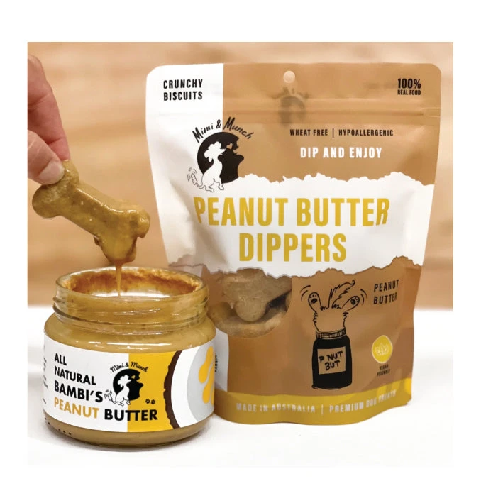 Mimi & Munch Wheat Free Peanut Butter Dippers 180g 3 Mimi & Munch Wheat Free Peanut Butter Dippers 180g - Image 3