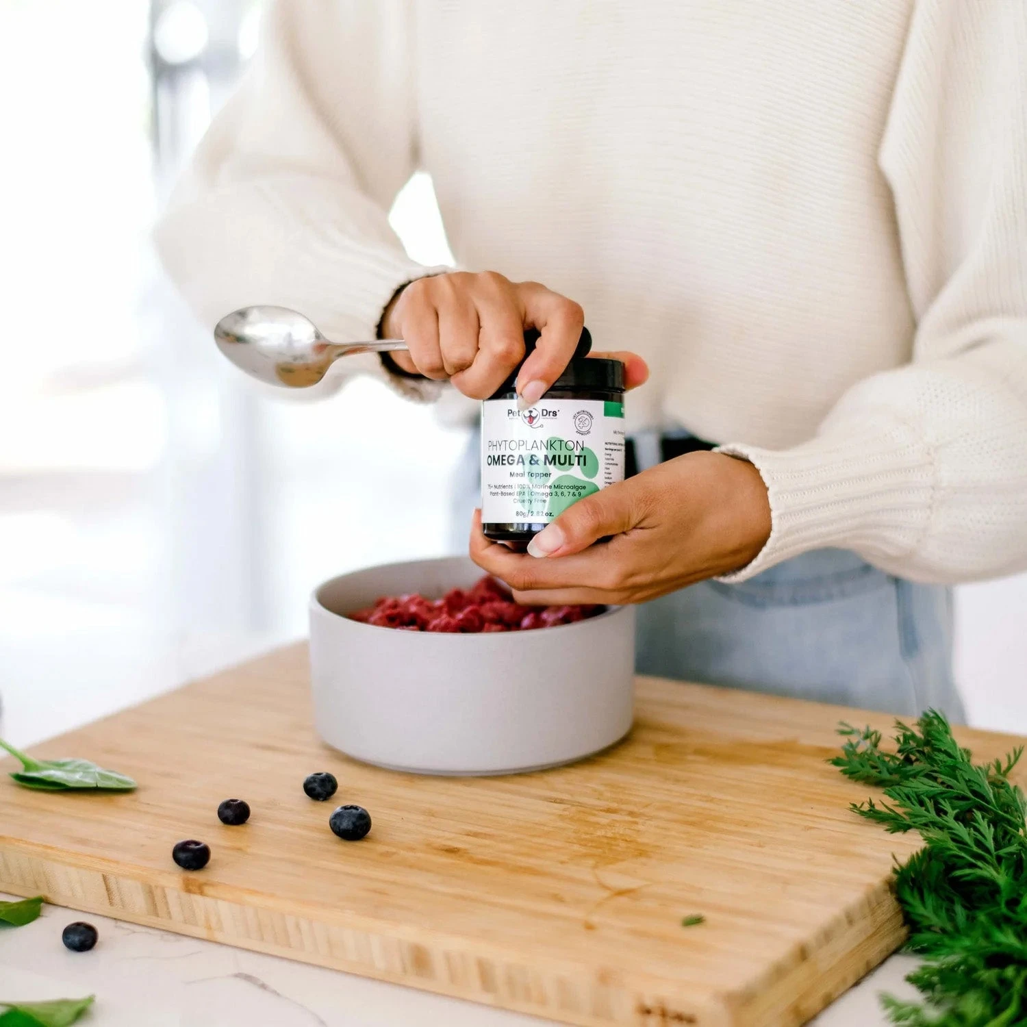 Pet Drs Phytoplankton Omega & Multi Meal Topper 80g 3 Pet Drs Phytoplankton Omega & Multi Meal Topper 80g - Image 3