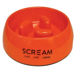 Scream Round Slow-Down Pillar Bowl 17 Scream Round Slow-Down Pillar Bowl -Vetn Pet Direct Store pillar bowl orange 6a494bd3 6217 4460 808a dc55d4e01fd2