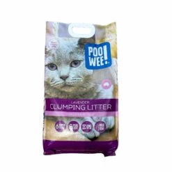 Poo Wee! Lavender Clumping Clay Cat Litter