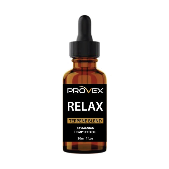 Provex RELAX Terpene Blend Hemp Seed Oil 30mL 1 Provex RELAX Terpene Blend Hemp Seed Oil 30mL