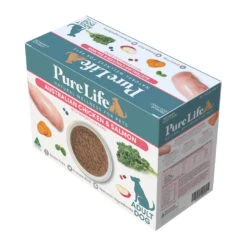 Pure Life Australian Chicken & Salmon Paté Adult Wet Dog Food 90g X 12 -Vetn Pet Direct Store pure life adult chicken salmon pate 2