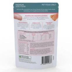 Pure Life Australian Chicken & Salmon Paté Adult Wet Dog Food 90g X 12 -Vetn Pet Direct Store pure life chicken salmon pate back