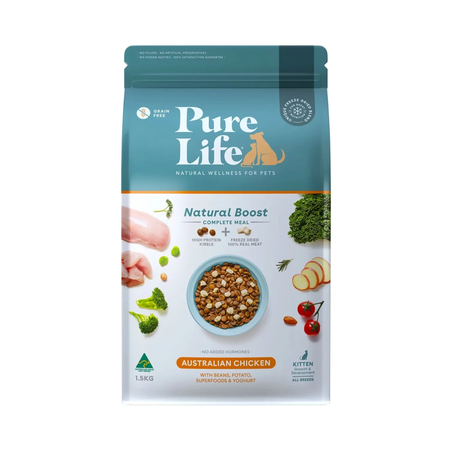 Pure Life Australian Chicken For Kittens 2 Pure Life Australian Chicken For Kittens - Image 2