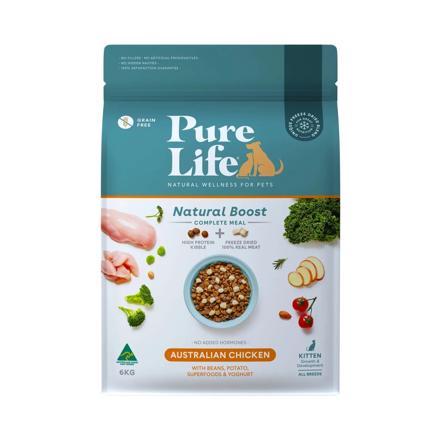 Pure Life Australian Chicken For Kittens 1 Pure Life Australian Chicken For Kittens