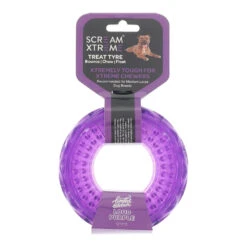 Scream Xtreme Treat Tyre 37 Scream Xtreme Treat Tyre -Vetn Pet Direct Store purple treat tyre