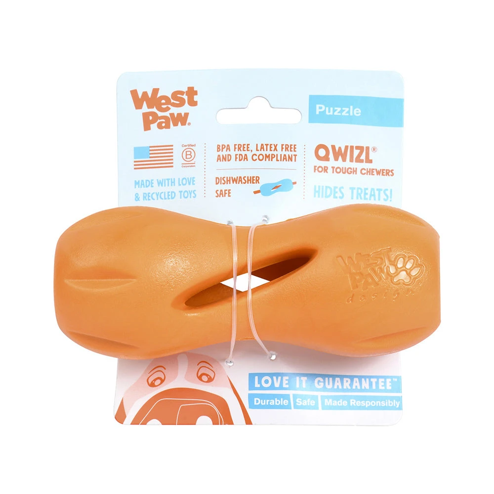 West Paw Zogoflex Quizl Treat Toy 2 West Paw Zogoflex Quizl Treat Toy - Image 2