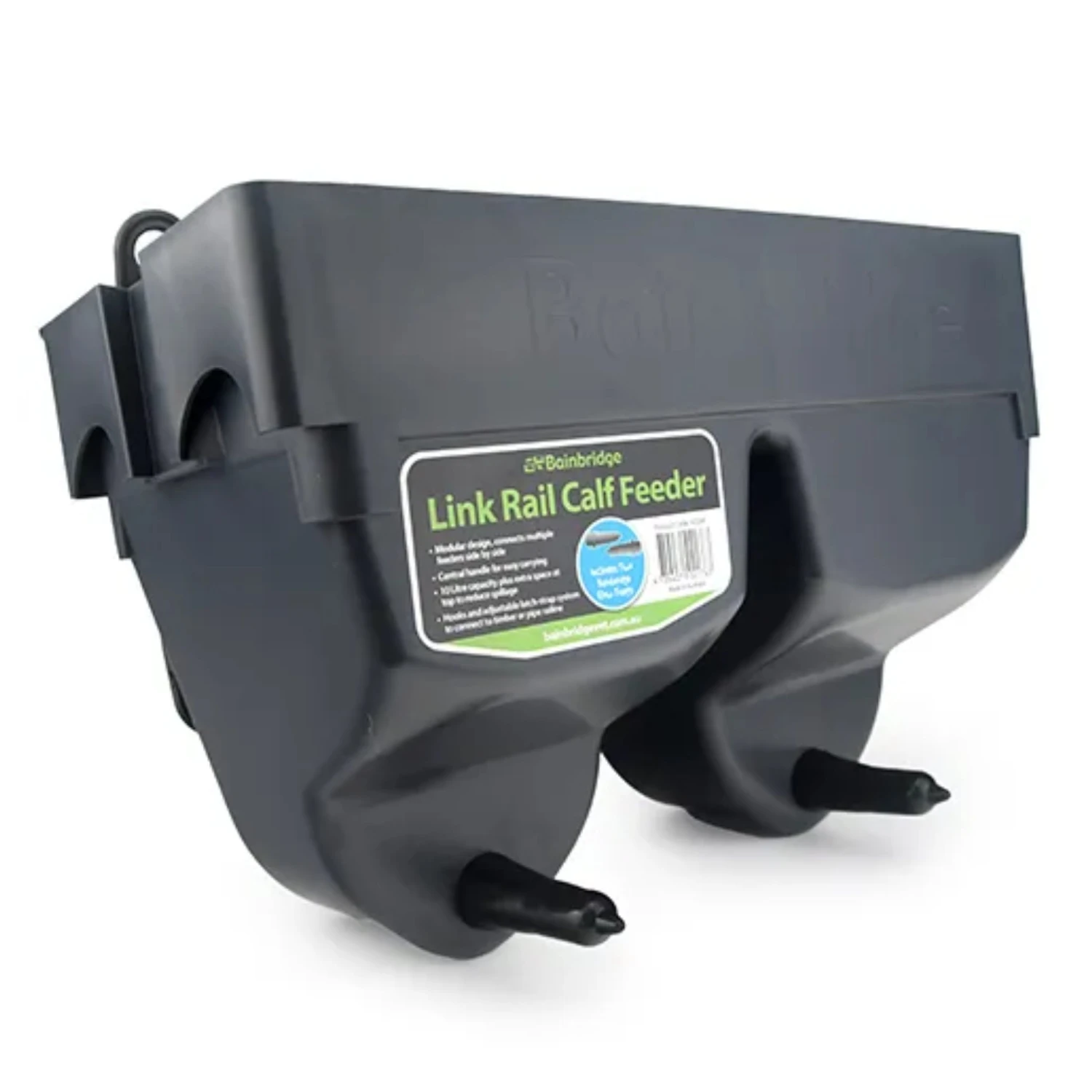 Bainbridge Link Rail Calf Feeder 2 Place With Flow Teats 1 Bainbridge Link Rail Calf Feeder 2 Place With Flow Teats