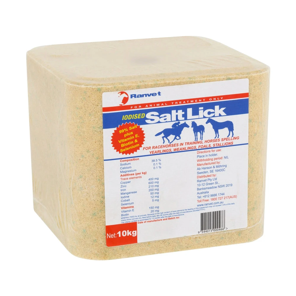 Ranvet Salt Lick 10kg 1 Ranvet Salt Lick 10kg