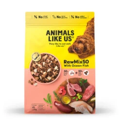 Animals Like Us RawMix50 With Ocean Fish Dry Dog Food
