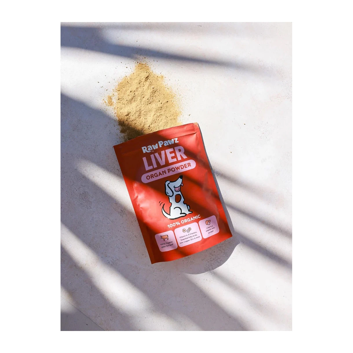 Raw Pawz 100% Organic Liver Organ Powder 105g 3 Raw Pawz 100% Organic Liver Organ Powder 105g - Image 3